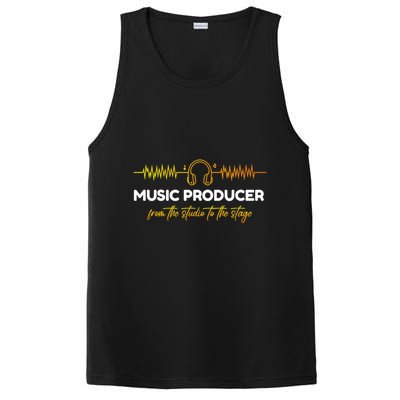 Music Producer From The Studio To The Stage PosiCharge Competitor Tank