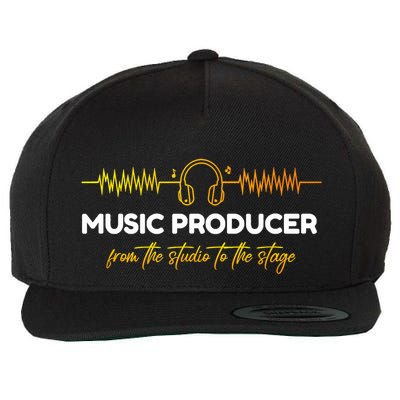 Music Producer From The Studio To The Stage Wool Snapback Cap