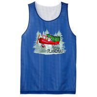 Merry Planemas Funny Pilot Airplane Christmas Cute Gift Captain Great Gift Mesh Reversible Basketball Jersey Tank