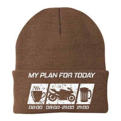 My Plan For Today Knit Cap Winter Beanie