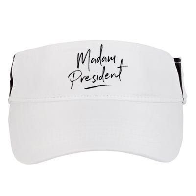 Madam President For Women Feminine Script Adult Drive Performance Visor