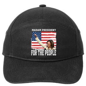 Madam President For The People Graphic 7-Panel Snapback Hat