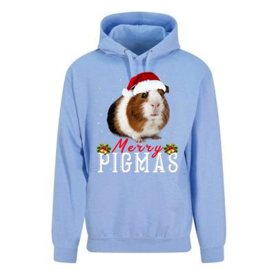 Merry Pigmas Face Mask Funny Guinea Pig Christmas Santa Xmas Unisex Surf Hoodie