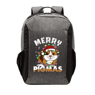 Merry Pigmas Funny Xmas Christmas Guinea Pig Lover Gift Vector Backpack
