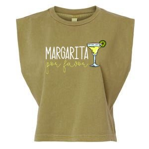 Margarita Por Favor Margarita Lover Margarita Drinker Cinco De Mayo Fiesta Garment-Dyed Women's Muscle Tee