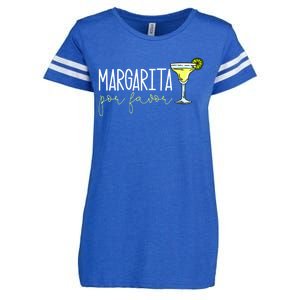 Margarita Por Favor Margarita Lover Margarita Drinker Cinco De Mayo Fiesta Enza Ladies Jersey Football T-Shirt