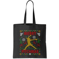 Merry Pitchmas Fastpitch Softball Pitcher Ugly Christmas Bag