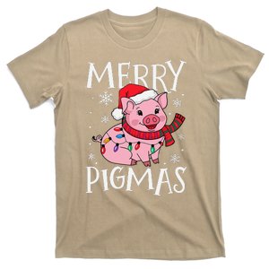 Merry Pigmas Funny Pig Christmas Santa Pig Xmas Farmer T-Shirt