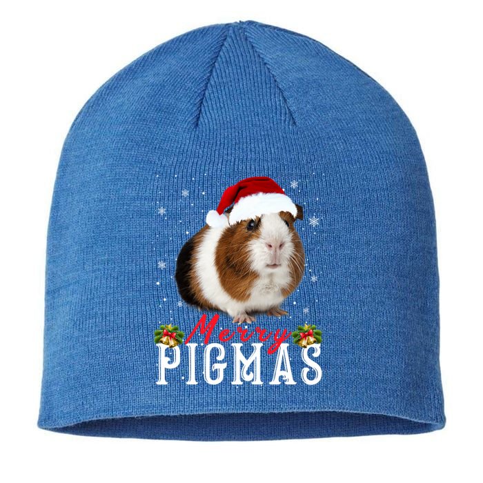 Merry Pigmas Face Mask Funny Guinea Pig Christmas Santa Xmas Gift Sustainable Beanie