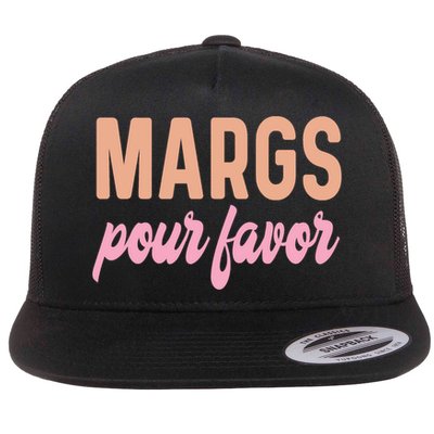 Margs Pour Favor Funny Vacation Travel Honeymoon Party Meaningful Gift Flatbill Hat