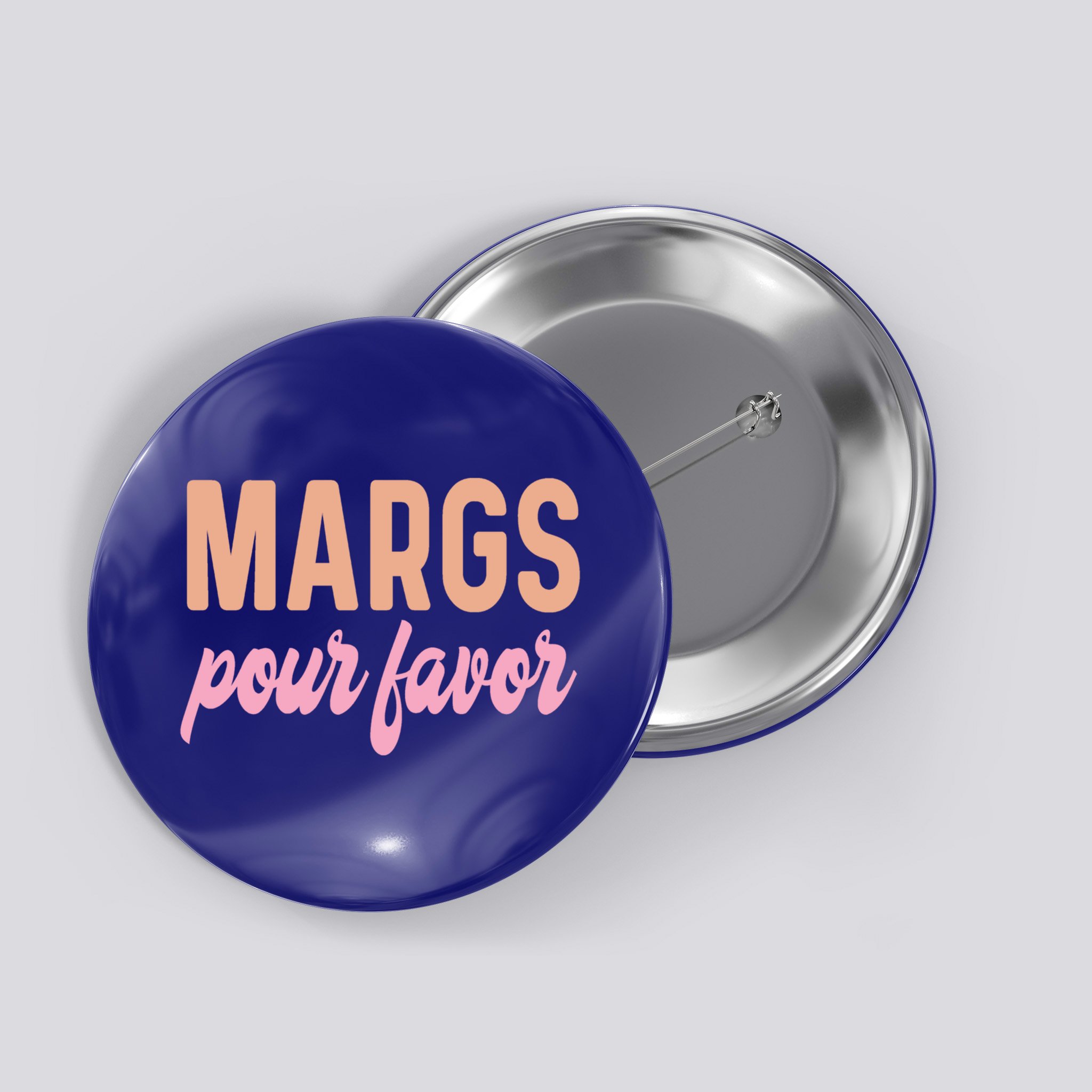 Margs Pour Favor Funny Vacation Travel Honeymoon Party Meaningful Gift Button