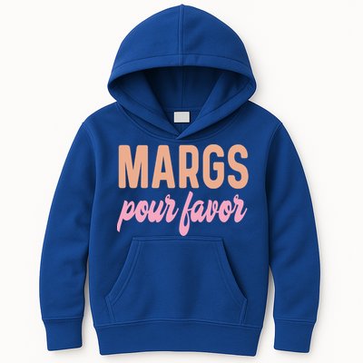 Margs Pour Favor Funny Vacation Travel Honeymoon Party Meaningful Gift Kids Hoodie