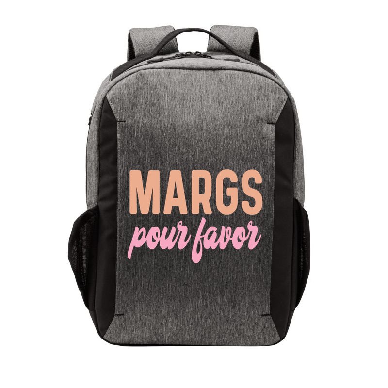 Margs Pour Favor Funny Vacation Travel Honeymoon Party Meaningful Gift Vector Backpack
