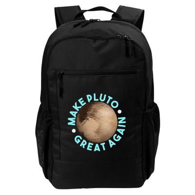 Make Pluto Great Again Funny Science Geek Space Daily Commute Backpack
