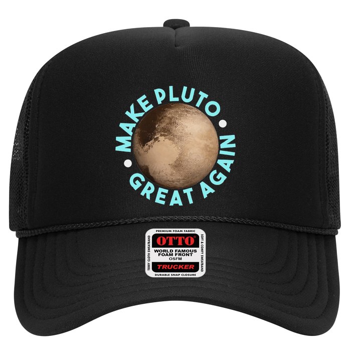 Make Pluto Great Again Funny Science Geek Space Trucker Hat