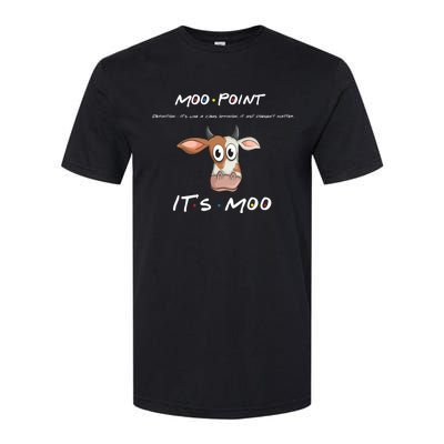 Moo Point Gift Softstyle® CVC T-Shirt