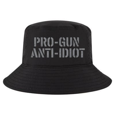 Mens Pro Gun Anti Idiot Cool Comfort Performance Bucket Hat