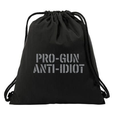 Mens Pro Gun Anti Idiot Drawstring Bag
