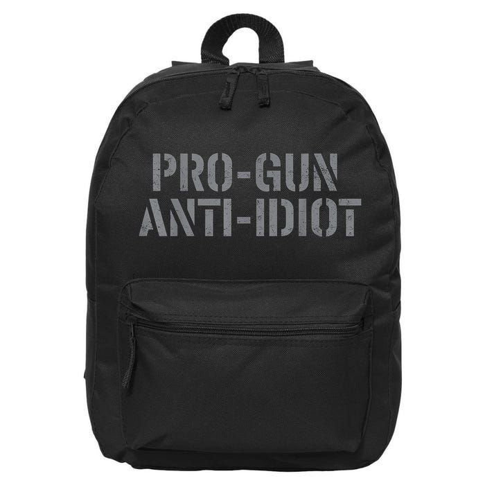Mens Pro Gun Anti Idiot 16 in Basic Backpack