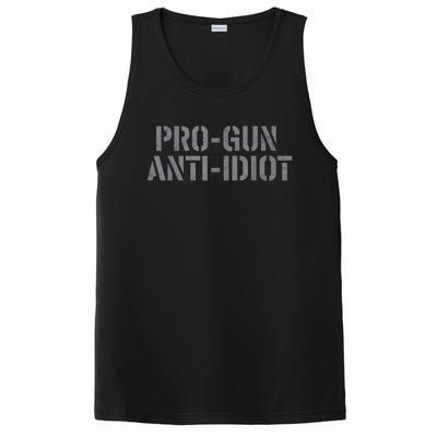 Mens Pro Gun Anti Idiot PosiCharge Competitor Tank