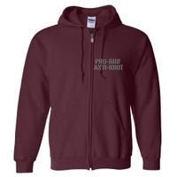 Mens Pro Gun Anti Idiot Full Zip Hoodie