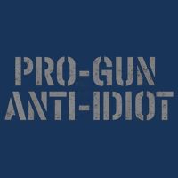 Mens Pro Gun Anti Idiot Infant Baby Jersey Bodysuit