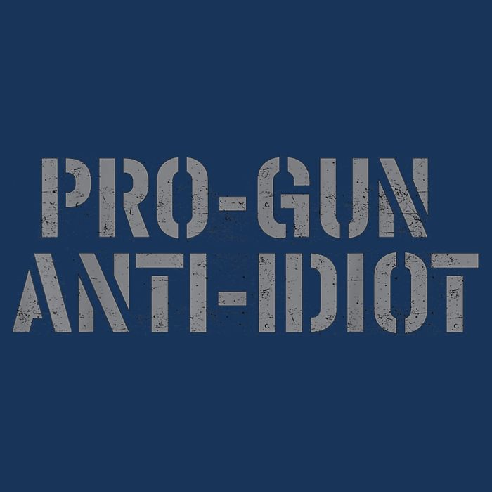 Mens Pro Gun Anti Idiot Infant Baby Jersey Bodysuit