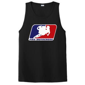 Motocross Pro Gift For Wo Blue & Red Dirt Bike PosiCharge Competitor Tank