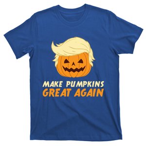 Make Pumpkins Great Again Play Anti Trump Slogan Halloween Gift T-Shirt