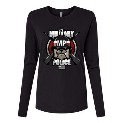 Military Police Gift Womens Cotton Relaxed Long Sleeve T-Shirt