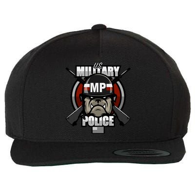 Military Police Gift Wool Snapback Cap