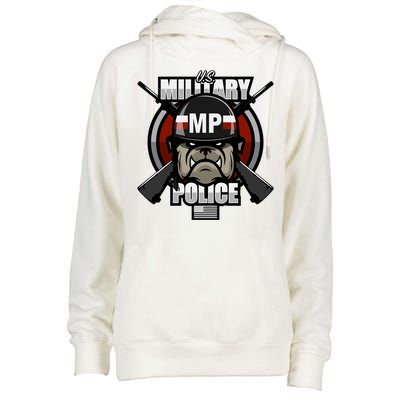 Military Police Gift Womens Funnel Neck Pullover Hood