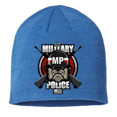 Military Police Gift Sustainable Beanie