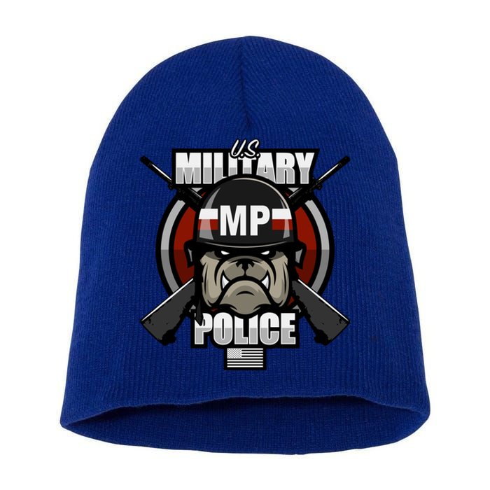 Military Police Gift Short Acrylic Beanie