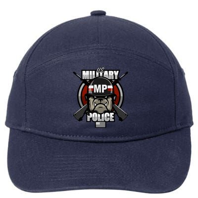 Military Police Gift 7-Panel Snapback Hat