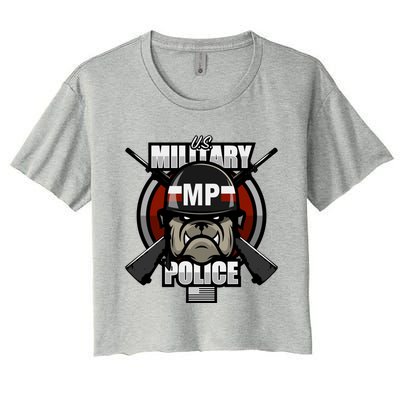 Military Police Gift Women's Crop Top Tee