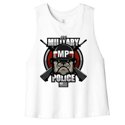 Military Police Gift Women's Racerback Cropped Tank