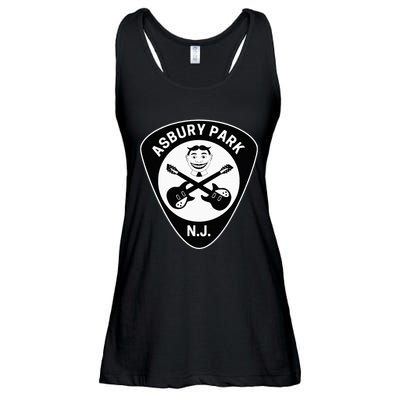 Motocross Pro Gift For Blue & Red Dirt Bike Ladies Essential Flowy Tank