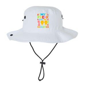 My Prefunny Giftk Are 100 Days Brighter 100th Day Of School Gift Legacy Cool Fit Booney Bucket Hat