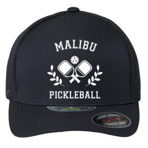 Malibu Pickleball Gift Flexfit Unipanel Trucker Cap