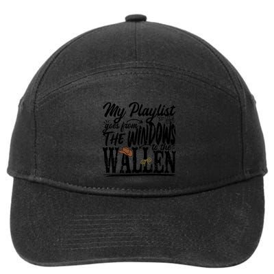 My Playlist Goes From The Windows To The 7-Panel Snapback Hat