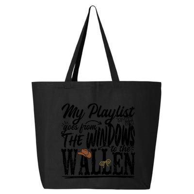 My Playlist Goes From The Windows To The 25L Jumbo Tote