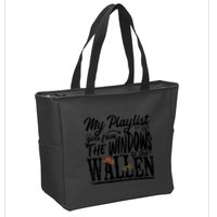 My Playlist Goes From The Windows To The Zip Tote Bag