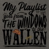 My Playlist Goes From The Windows To The Cotton Canvas Backpack