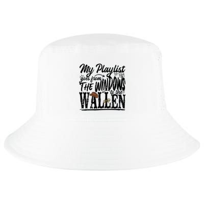 My Playlist Goes From The Windows To The Cool Comfort Performance Bucket Hat