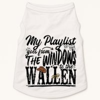 My Playlist Goes From The Windows To The Doggie Tank