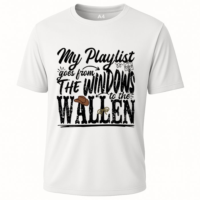 My Playlist Goes From The Windows To The Performance Shirt