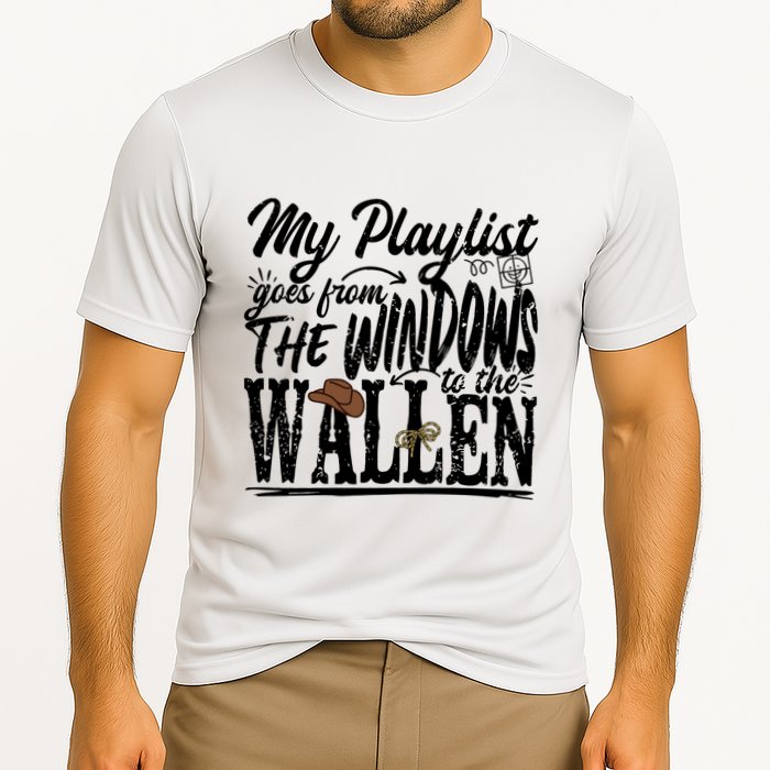 My Playlist Goes From The Windows To The Performance Shirt
