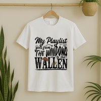My Playlist Goes From The Windows To The T-Shirt