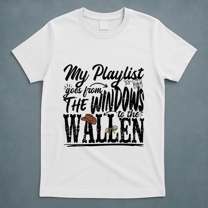 My Playlist Goes From The Windows To The T-Shirt